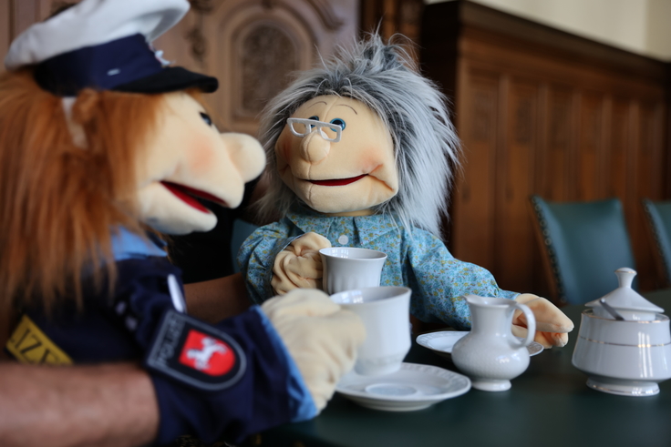 Präventionspuppentheater der Polizei
